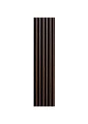 Панель Woodline WL 2700*300 чорний/дуб темний