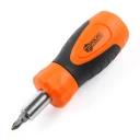 Викрутка змінні насадки реверс POLAX 51-041 6в1