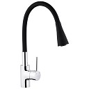 Змішувач Kroner кухня Kuche-C031BLK CV024338