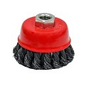 Щітка-крацовка "Чашка" закруч. 100мм 18-192 Spitse