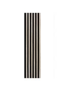 Панель Woodline WL 2700*300 чорний/дуб сонома