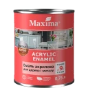 Емаль акрил MAXIMA біла глянець 2,3л