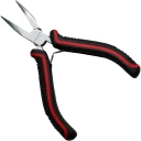 Плоскогубці міні 127мм вигнуті перл-нікель 119078