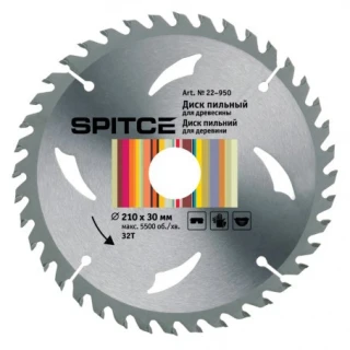 Диск пил 210 (32Т 30мм) 22-950 SPITCE