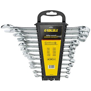 Набір ключів ріжк.-нак.Сігма 12шт. 6010201