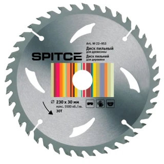 Диск пил 230 (30Т 30мм) 22-953 SPITCE