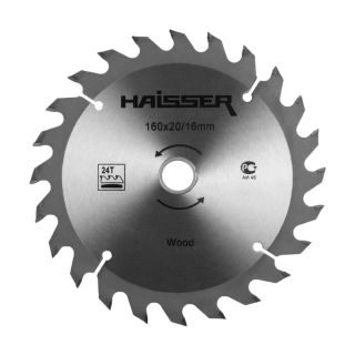 Диск пил 160 (24T 16/20) HAISSER 109003