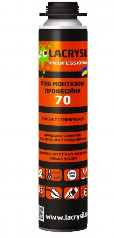 Піна  LACRYSIL 850 мл проф. 70л