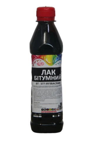 Лак бітумний БТ-577 ЗАПХ 0,4л