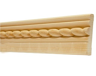 Налічник дерев"яний косичка "7" (2,2м.)