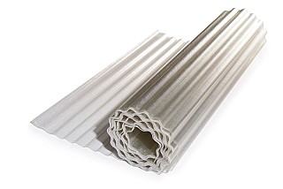 Шифер гофра прозорий 2м, 0,6мм