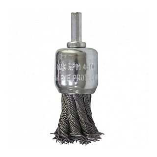 Щітка-крацовка "Чашка" закруч+шпилька 22мм 18-170