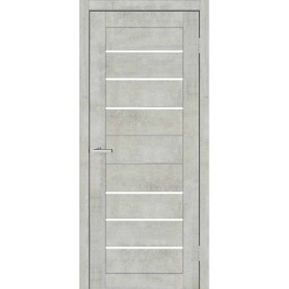 Двері ПВХ ТМ DOORS C034G  бетон світлий+кор+нал