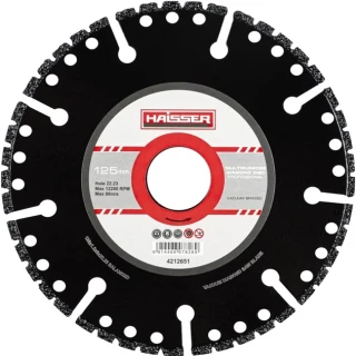 Диск ал. HAISSER multip 125 1.2*3*22.23 4212651