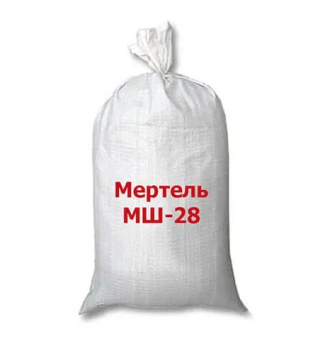 Розчин вогнетривк. Мертель МШ-28 1600*С 5кг