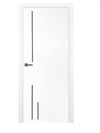 Двері М4 SherWOOD 200*80см Ультробілий+короб,лиштв