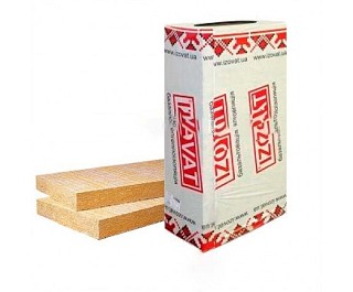 Утеплювач IZOVAT 1,0*0,6*0,1 (1,2м2) 135кг/м3