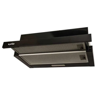 Витяжка VENTOLUX Garda 60 BK (700) LED 2S