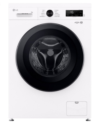 Пральна машина LG F2Y1NS6W 6кг, інверторна