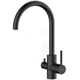 Змішувач ORION Black для кухні  ORDB0500F підкл.фі