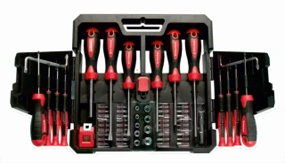 Набір викруток 63шт.HAISSER 49136