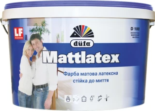 Фарба DUFA матлатексД100 10л 14кг АКЦІЯ