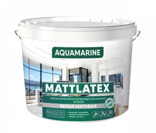 Фарба AQUAMARINE корабельна Mattlatex в/е 14кг