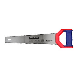 Пилка по дереву двостор. гарт. зуб 350мм 41-059