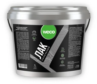 Лак панельний WECO глянець 1л
