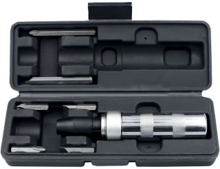 Викрутка ударно-поворотна 8в1 + набор біт 49090