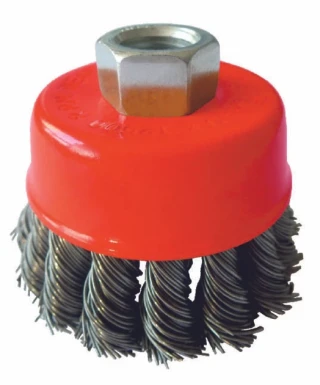 Щітка-крацовка "Чашка" закруч. 65мм 18-190 Spitse