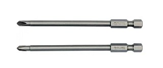 Набір насадок викрутк. YATO 1/4"L=100мм 2ш YT-0496