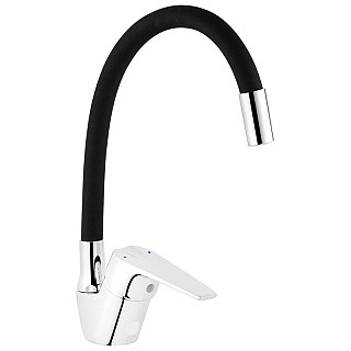 Змішувач Kroner кухня Odra-C032BLK CV021167