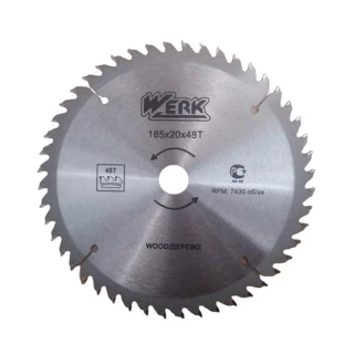 Диск пил 185 (48Т 20мм) WERK 4332647