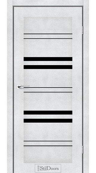 Двері STIL DOORS SLOVEN Лакоб,чорн+короб+наліч