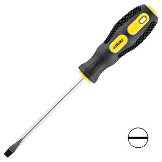 Викрутка SIGMA плоска  6*125мм 4006391
