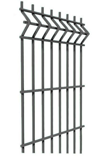 Сітка-секція "Еко Кол"оц+ПВХ 1,00/2,5м 3/4 RAL7016