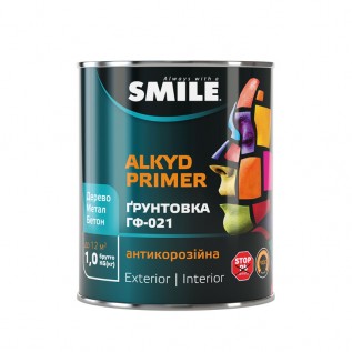Грунт Smile ГФ-021 0,9кг білий