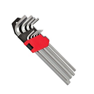 Набір шестигран. Technics 1,5-10мм подовж 49-112