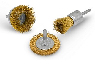 Набір щіток для дрилі Spitse 3шт 25.50.50мм 18-380