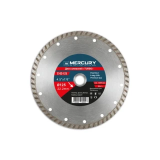 Диск алмазний MERCURY TURBO 180мм C-02-180