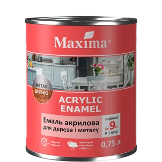 Емаль акрил MAXIMA нічне небо шовк.-матова  2,3л