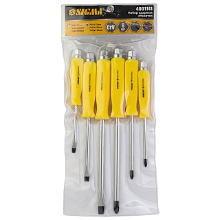 Набір викруток ударних 6шт.4001141