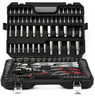 Набір інст з тріскачками 1/4+3/8+1/2IN 154шт 00154