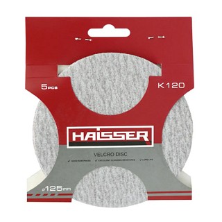 Диск шліфув.самокл  HAISSER 125мм к120  5315313