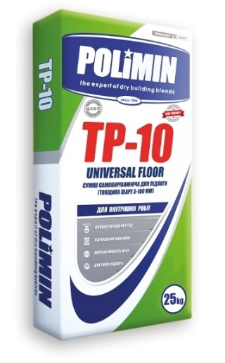 Суміш самовирів. Polimin ТП-10 25кг