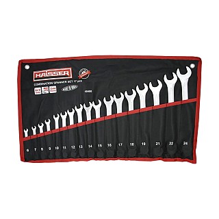 Набір ключів комбінованих 17шт.HAISSER 48480