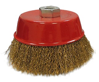 Щітка метал. 85мм*М14 д/КШМ чашка м"яка 60-10085