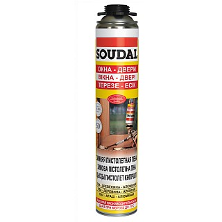 Піна  SOUDAL зима пістолет 750мл Бельгія