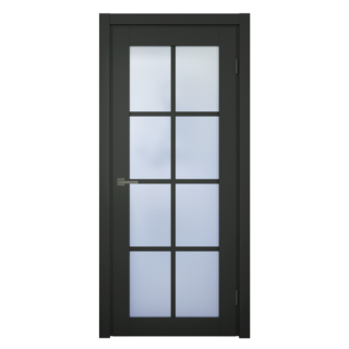 Двері D4 SherWOOD 200*80см Антрацит +короб, лиштва